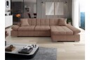 Vananda Sofa med Sjeselong 3 seter i Bouclé   Rosa