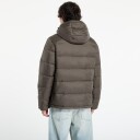 Calvin Klein Jeans Ls Nylon Zip Off Hood Down Puffe - Khaki green - XL