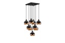 Taklampe Soodn Svart / Kobber Svart