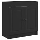  Baderomsskap under vask Svart 78,5 x 37,5 x 81 cm