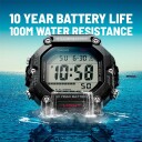 Casio Herreklokke AE 1600H 1AVEF Collection LCD/Resinplast