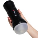 PDX Extreme Wet Strokers Super Slide & Glide Masturbator XXL Black