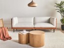 3 seters sofa Vorgod Stoff   Off White