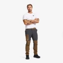 Revolutionrace Rambler Lightweight Pants Herre Kangaroo Brown/Anthracite XS Turbukse & Fritidsbukse