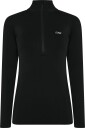 ICANIWILL Define Seamless 1/2 Zip W   BLACK   XS