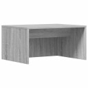 vidaXL Veggmontert skrivebord Veggmontert Grå Sonoma 60 x 45 x 30 cm