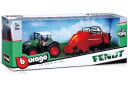BURAGO - Tractor w/bale lifter Fendt 1050 Vario 10cm green  141505 