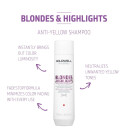 Goldwell Dualsenses Anti-Gul Sjampo for Blonde og Reflekser 250 ml