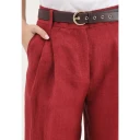 Max Mara Studio Dame Bukser Rød M,