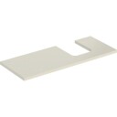 Geberit One benkeplate 119x47,3 cm høyglans beige