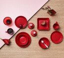 Iittala Teema tallerken dyp 21 cm rød