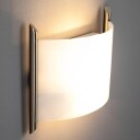 Lindby Vegglampe Filippa, 31 cm, nikkel satinert