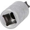 Ks Tools 1/2" Stikkontakt i Kromvanadiumstål - 1 Hoder, DIN 3120, ISO 1174