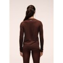 Casall Soft Texture Long Sleeve   Brown   XS