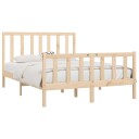 vidaXL Sengeramme heltre 120x200 cm