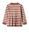 Fliink Alilly genser - carob brown/peach whip