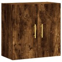  Veggskap røkt eik 60x31x60 cm konstruert tre 8720845947941