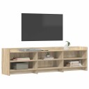  TV skap 168 x 33 x 47 cm Sonoma eik Konstruert tre
