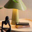 KARLSSON Alarm Clock Retro Flat Led Bright Orange Green W3CM