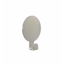 Frost Unu sminkespeil, Ø12 cm, krom