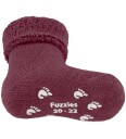 Fuzzies Sokker med Antiskli Bordeaux 17/19 Sokker Lilla Rød