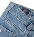 Name It Medium Blue Denim Bows Bella Mom Embroidery Jeans Noos 104