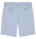 Ralph Lauren Kids Stretch Cotton Seersucker Short Blue 163 168