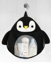 3 Sprouts Bath Storage Black Penguin