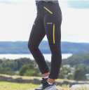 Storronden Turbukse Dame Charcoal Yellow Zip XL
