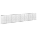 vidaXL Gabion med 3,5 mm tråd og 5x10 cm mesh 800x30x150 cm