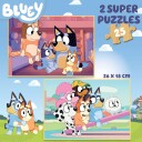 Educa Puzzle Bluey 2 X 25 Wood