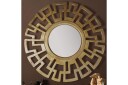 Speil Wohnling Art Deco Rund 60 cm Moderne  