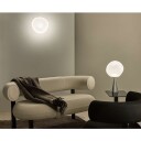 Tom Dixon Melt Surface LED Vegglampe Mini Opal/Silver