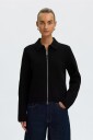 Selected Women - Kardigan Slwmika Ls Knit Cardigan - Svart