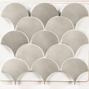 Flis Natucer Ceramica Natural Squama Mist Grå P.B 6x13 cm