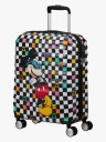American Tourister Wavebreaker Disney Spinner Koffert 35L, Mickey Check