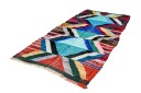 Marokkansk Boucherouite teppe 135 x 275 cm Størrelse: 135 x 275 cm