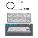 Logitech G915 TKL Trådløst Gaming Tastatur med RGB Belysning - Hvit