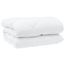Vidaxl Quilts & Duner Hvit 240 x 220 cm Mikrofiber