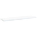  Hylleplater 4 stk hvit 40x10x1,5 cm sponplate 8720286243756
