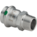 64,0 mm x 2,1/2" Sanpress Inox overgang