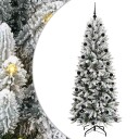  Kunstig juletre Hvit 78 x 78 x 210 cm PVC plast stål og PE