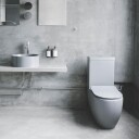 LAVABO GLOMP RIMLESS GULVSTÅENDE TOALETT MATT GRÅ