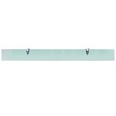 vidaXL Flytende hyller 2 stk glass 100x10 cm 8 mm