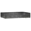 vidaXL Hagemøbeltrekk 16 maljer 325x205x60 cm rektangulær