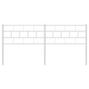  Sengegavl i metall hvit 180 cm 8721012189454