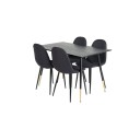 Venture Home Spisegruppe Venture Home Dipp med 4 Polar Stoler GR20010