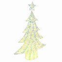  Juletre med 120 LED Varmhvit 120 cm PET