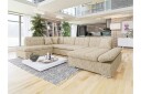 Zumar Sofa med Sjeselong og Divan 4 seter   Beige