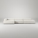 Decotique Grand 5 Setersofa åpen ende Høyre Steam White